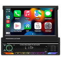 Autoradio 1 DIN SWM 9614C 7 pulgadas Bluetooth/Carplay USB Negro