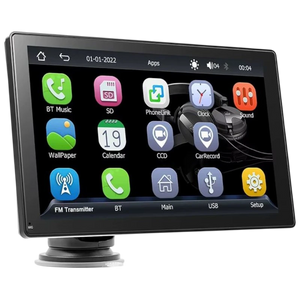 Pantalla táctil universal SWM B5308 9 Pulgadas Carplay y Android Auto Negro