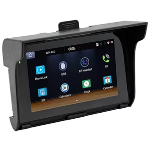 Pantalla táctil universal SWM B5350 5 pulgadas Carplay/Android Auto Inalámbrico Negro
