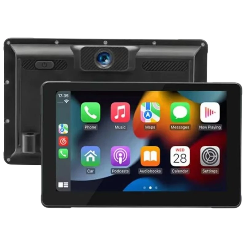 Pantalla táctil universal SWM B5351 7 pulgadas Carplay/Android Auto Negro Autorradio inalámbrico