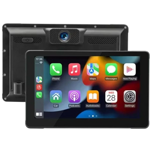 Pantalla táctil universal SWM B5351 7 pulgadas Carplay/Android Auto inalámbrico Negro