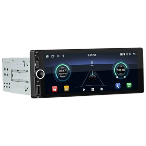 Autoradio 1 DIN SWM D6021A 2GB/64GB GPS Carplay/Android Auto Negro