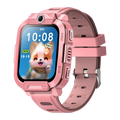 T89 Kids Smart Watch 4G Rosa Botón SOS Videollamada GPS + AGPS + LBS IP67