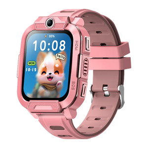 T89 Kids Smart Watch 4G Rosa Botón SOS Videollamada GPS + AGPS + LBS IP67