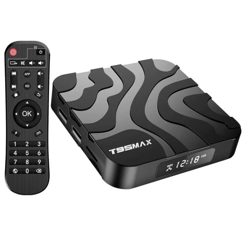 T95 Max H618 4GB/32GB Dual Wifi Bluetooth Android 12 - Android TV