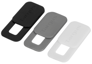 Targus AWH025GL accesorio para cámara web Tapa para webcam Negro, Gris, Blanco