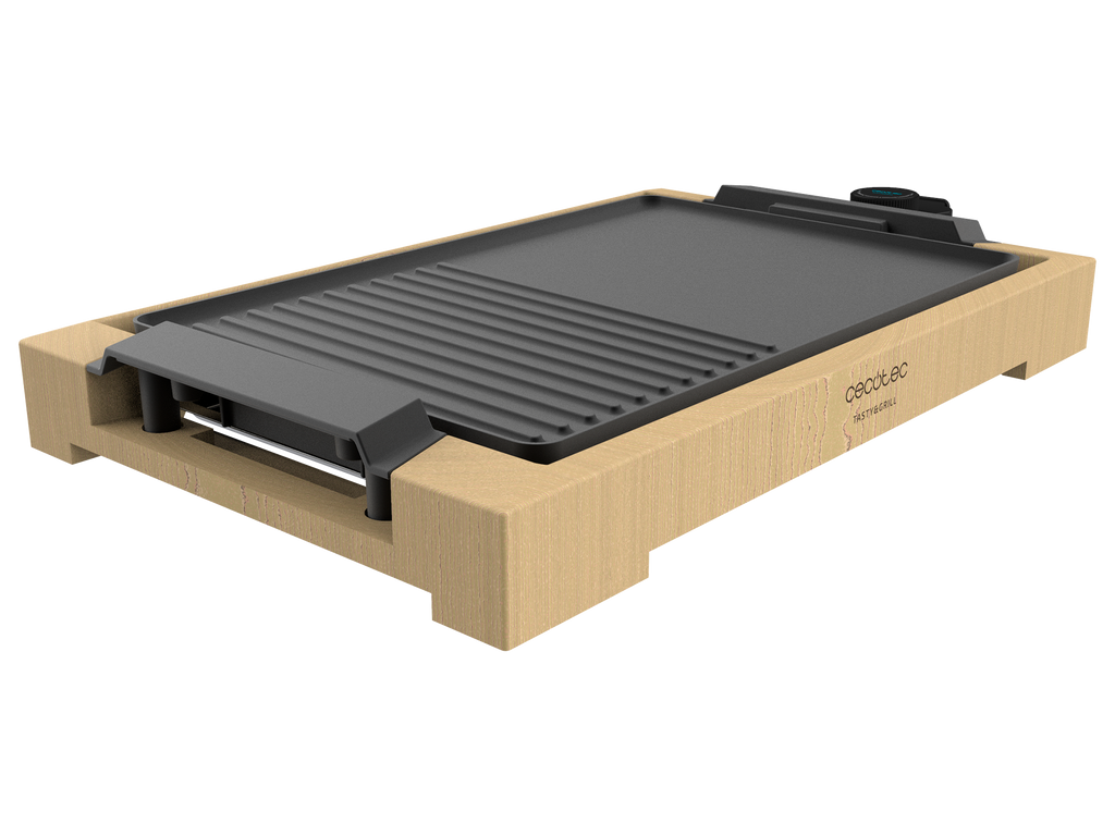 Plancha de cocina Tasty&Grill 2000 Bamboo Black