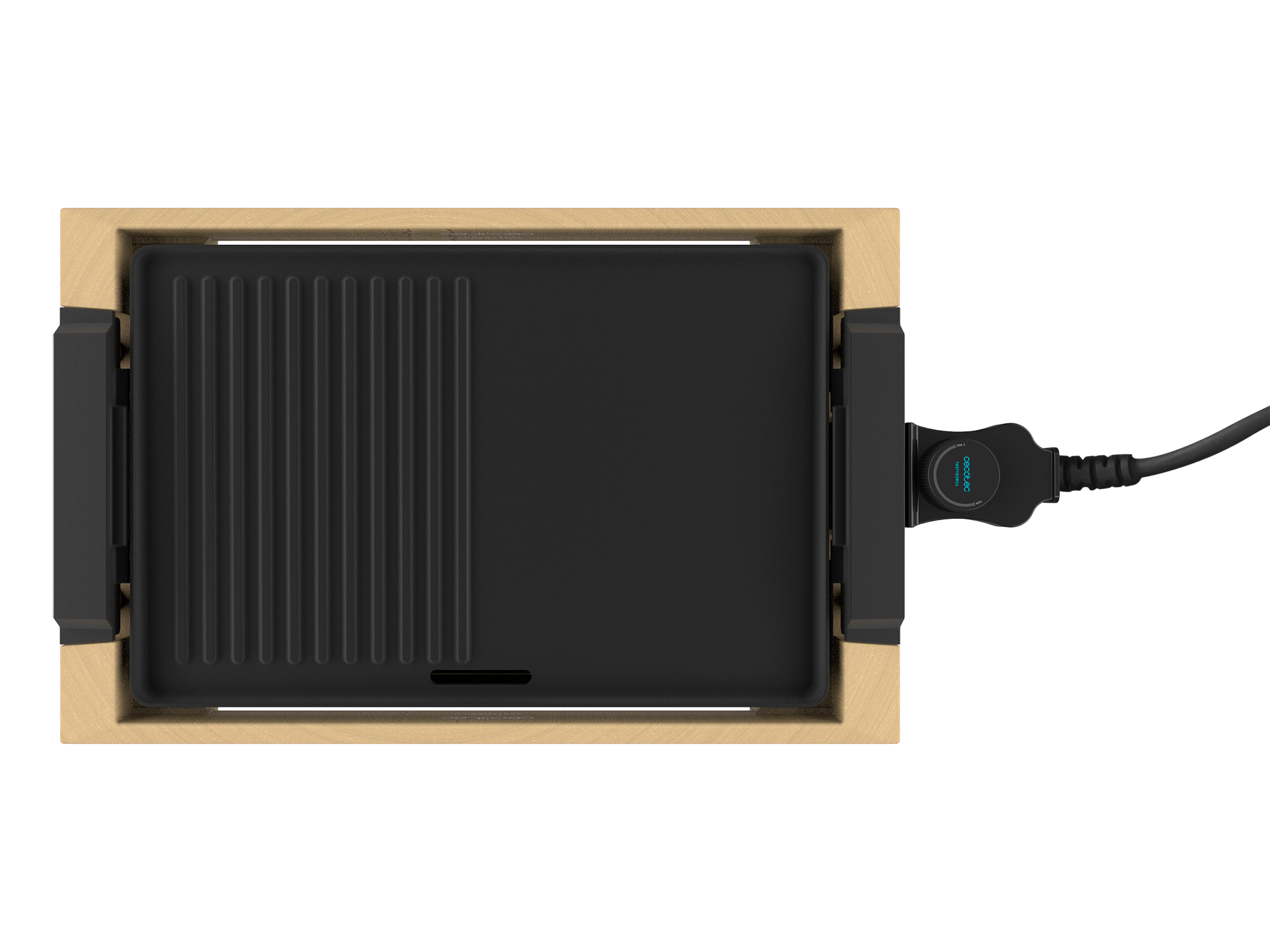Plancha de cocina Tasty&Grill 2000 Bamboo Black