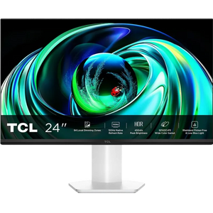TCL 24G54 Monitor 23,8" 100 Hz MiniLED VA Blanco