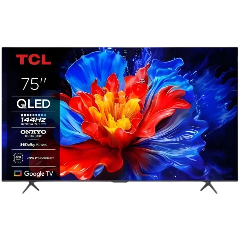 TCL P8K 75P8K 75" 4K Ultra HD QLED FreeSync Wi-Fi Smart TV Titanio
