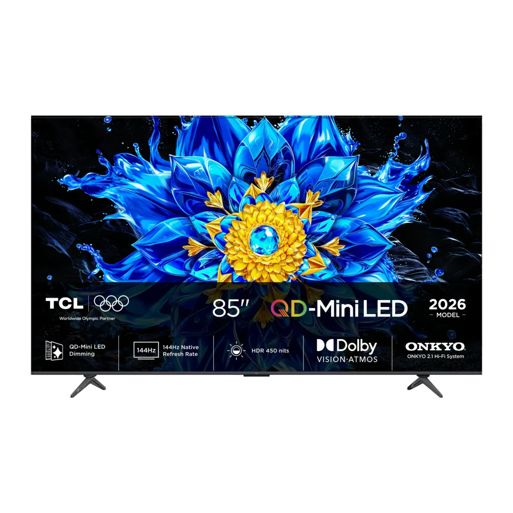 TCL 85P8L TV 85" QD-Mini LED 4K UHD SMTV Google TV