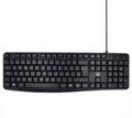 Ewent EW3001 teclado Oficina USB QWERTY Español Negro