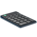 Teclado R-Go Tools Numpad Break de membrana compacto inalámbrico Bluetooth con indicador de pausa