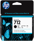 HP Cartucho de Tinta DesignJet 712 negro de 80 ml