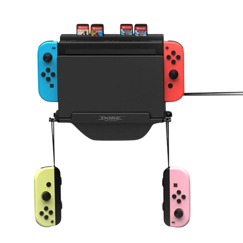 Soporte de pared para Nintendo Switch/OLED Dobe TNS-3118 Negro