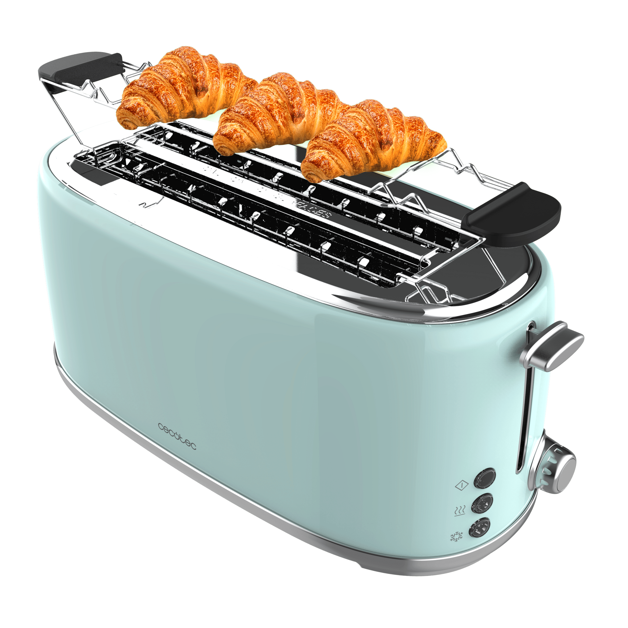 Tostador vertical Toast&Taste 1600 Retro Double Blue