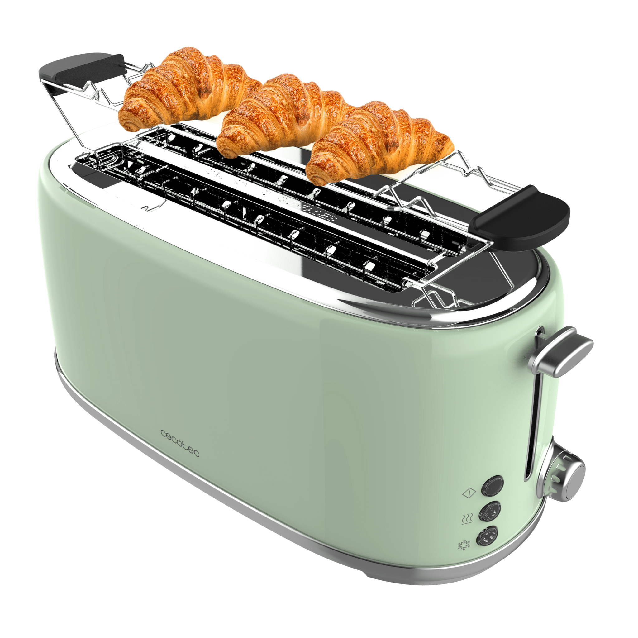 Tostador vertical Toast&Taste 1600 Retro Double Green