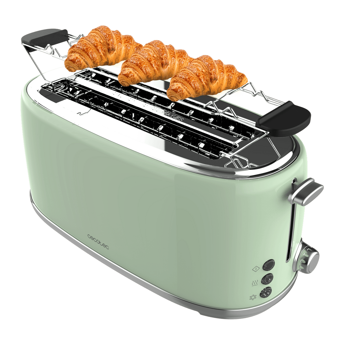 Tostador vertical Toast&Taste 1600 Retro Double Green