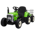 Tractor Ceres con remolque Verde - Coche eléctrico para niños