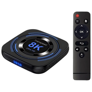 Transpeed 8K H618 4GB/32GB Wifi Dual Android 12 Negro - Android TV