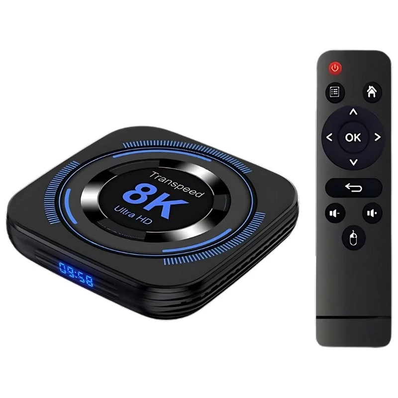 Transpeed 8K H618 4GB/32GB Wifi Dual Android 12 Negro - Android TV