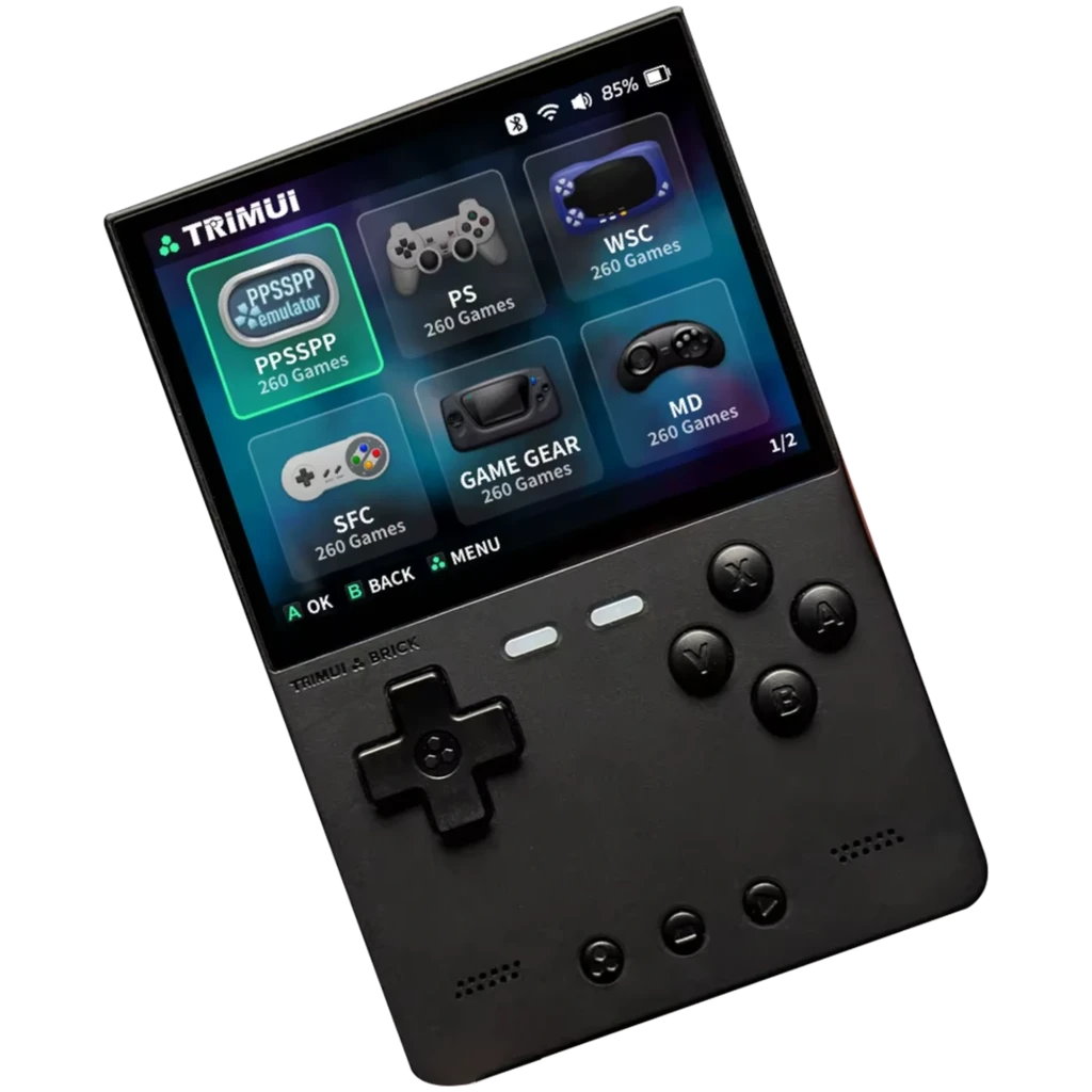Trimui Brick (Sin SD Card) Negro - Consola Retro
