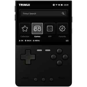 Trimui Brick Hammer Metal (Sin SD Card) Negro - Consola retro
