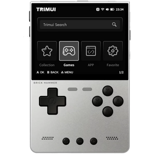 Trimui Brick Hammer Metal (Sin SD Card) Plata - Consola retro
