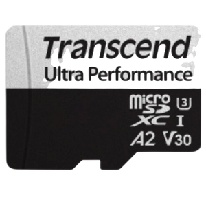 Transcend TS128GUSD340S 128 GB Clase 10 UHS-I U3 V30 A2 Negro / Gris