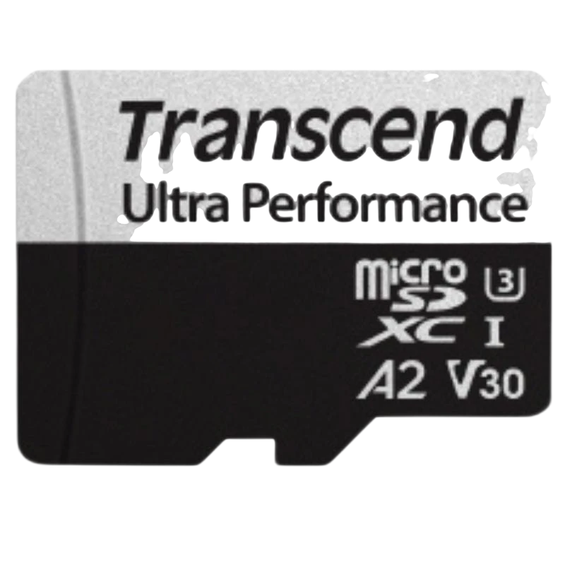 Transcend TS128GUSD340S 128 GB Clase 10 UHS-I U3 V30 A2 Negro / Gris