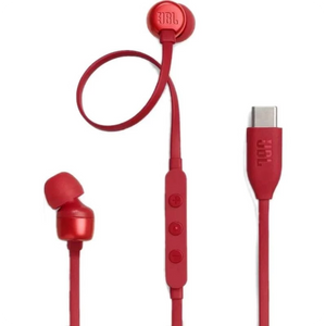 JBL Tune 310C USB-C Rojo In-Ear con micrófono Auriculares