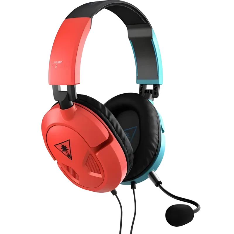 Turtle Beach Recon 50 Azul, Rojo - Auriculares Gaming para Nintendo Switch