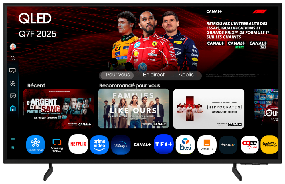 Samsung TQ50Q7FAAU 127 cm (50") 4K Ultra HD Smart TV Wifi Negro