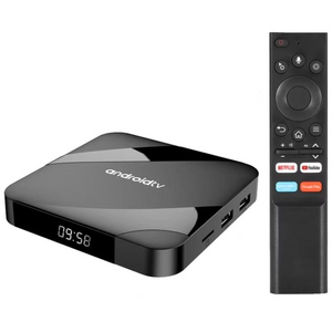 TV98 ATV W2 8K S905W2 4GB/64GB Wifi Dual Android 14 Negro - Android TV