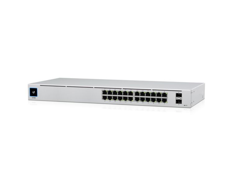 UBIQUITI UNIFI SWITCH 24 PUERTOS USW-24-POE RACK PoE 