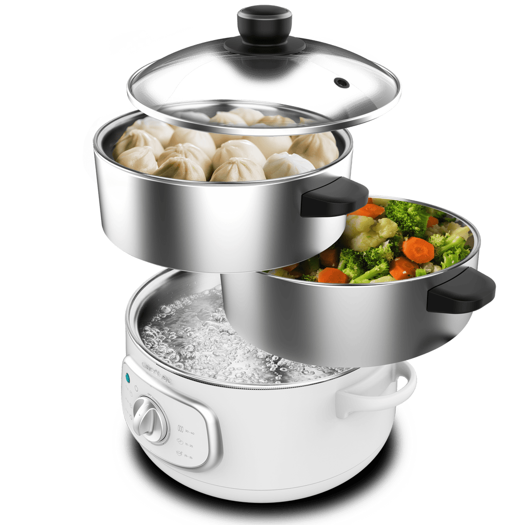 Vapovita SteelPot White