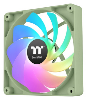 Thermaltake Matcha Green CT120 Carcasa del ordenador Ventilador 12 cm Gris 2 pieza(s)