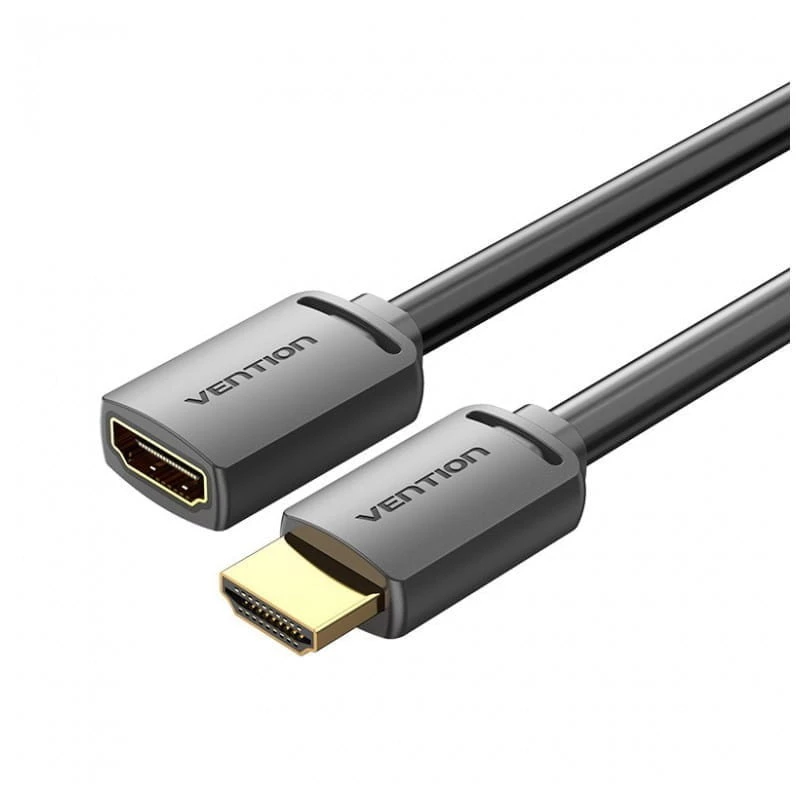 Vention AHCBD  HDMI Macho - HDMI Hembra 0.5m Negro - Cable HDMI
