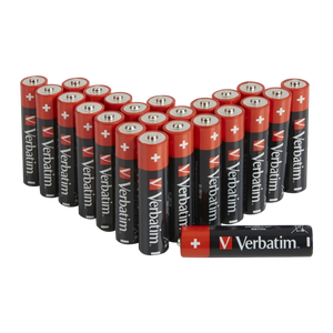 Pilas Verbatim Alkaline AA LR6 Pack 24