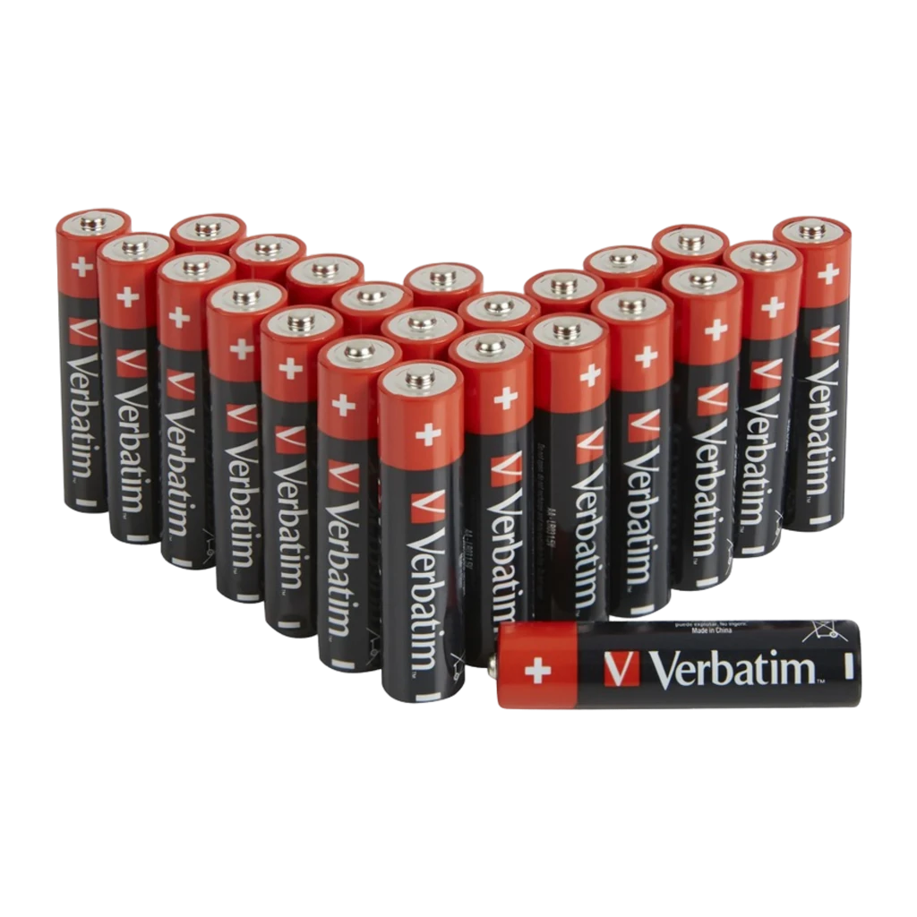 Pilas Verbatim Alkaline AA LR6 Pack 24