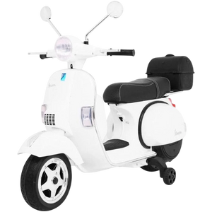 Vespa PX150 12V Blanco - Moto eléctrica para niños