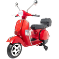 Vespa PX150 12V Roja - Moto eléctrica para niños