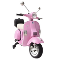 Vespa PX150 12V Rosa - Moto eléctrica para niños