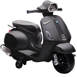 Vespa TR2502 6V Negro - Moto eléctrica para niños