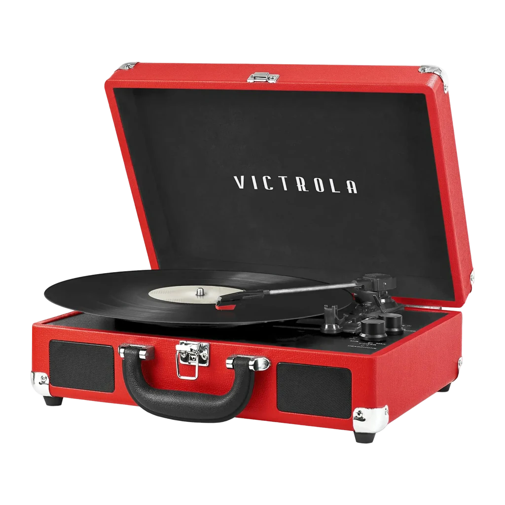 VICTROLA JOURNEY SUITCASE BT ROJO