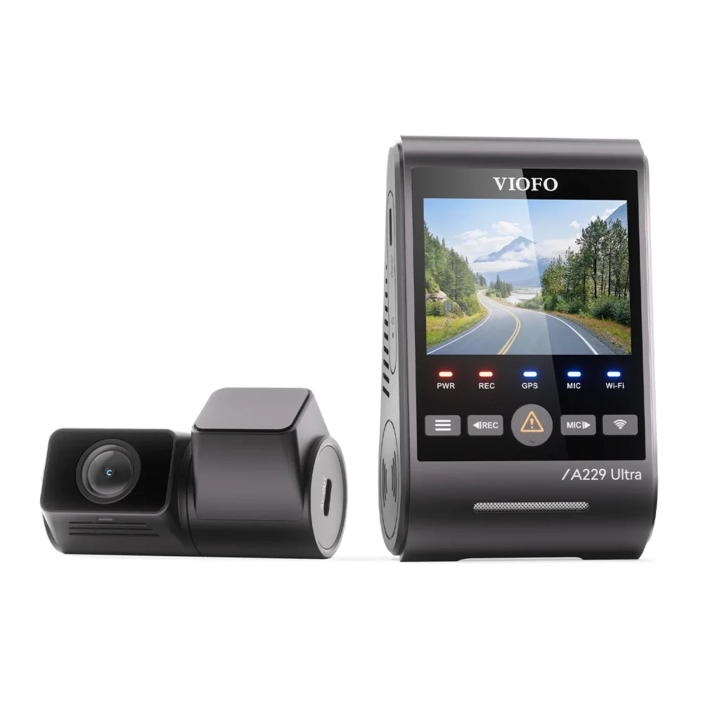 VIOFO A229 Ultra 2CH 4K Front + 4K Rear Dashcam 