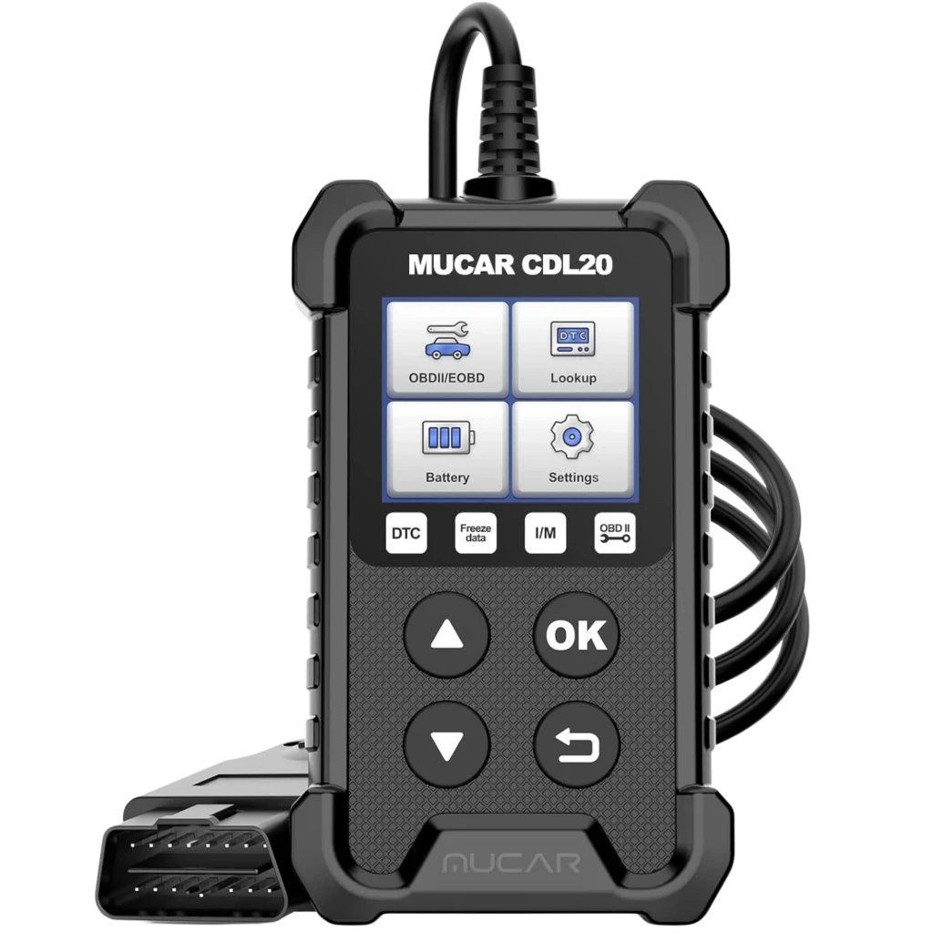 MUCAR CDL20 Escáner de diagnóstico OBD2 Multimarca