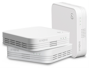 Strong WI-FI MESH HOME TRIO PACK 1200 Doble banda (2,4 GHz / 5 GHz) Wi-Fi 5 (802.11ac) Blanco 3 Interno