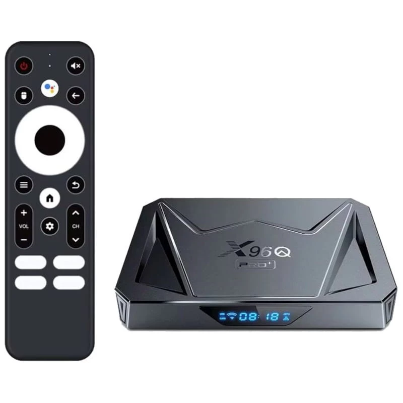 X96Q Pro Plus H728 4GB/32GB Wifi Dual Android 14 Negro - Android TV
