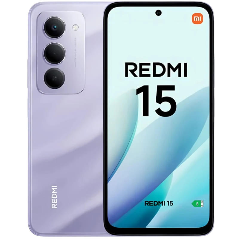 Xiaomi Redmi 15 4G 6GB/128GB Lila 6,9 pulgadas IPS 144Hz 50MP 7000mAh 33W NFC